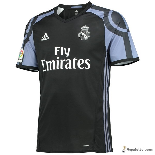 Tailandia Camiseta Real Madrid Replica Tercera Ropa 2016/17 Negro